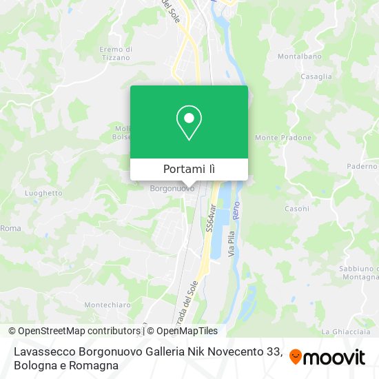 Mappa Lavassecco Borgonuovo Galleria Nik Novecento 33