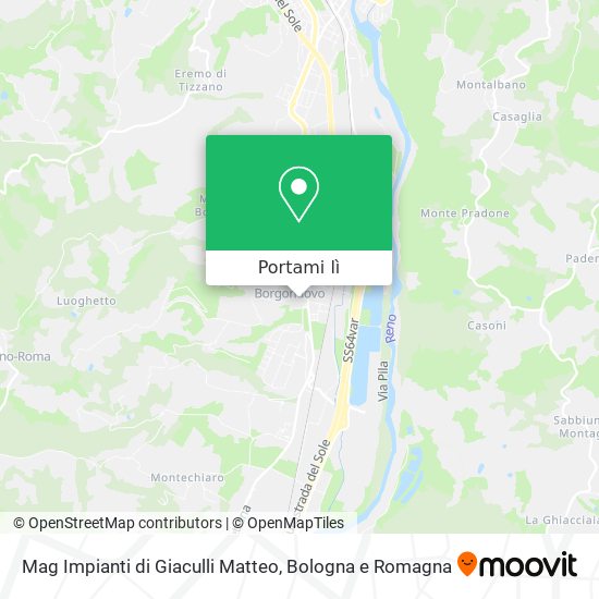 Mappa Mag Impianti di Giaculli Matteo