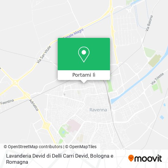 Mappa Lavanderia Devid di Delli Carri Devid