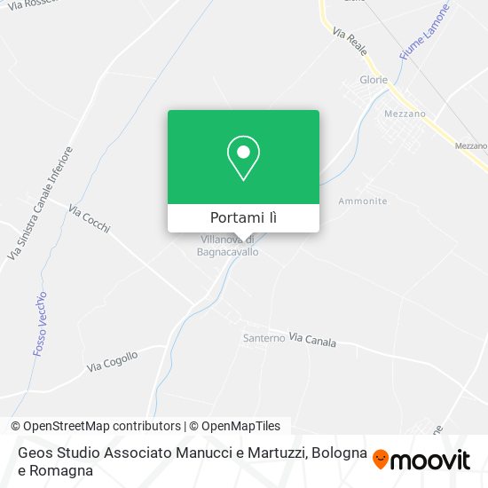 Mappa Geos Studio Associato Manucci e Martuzzi
