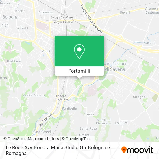 Mappa Le Rose Avv. Eonora Maria Studio Ga