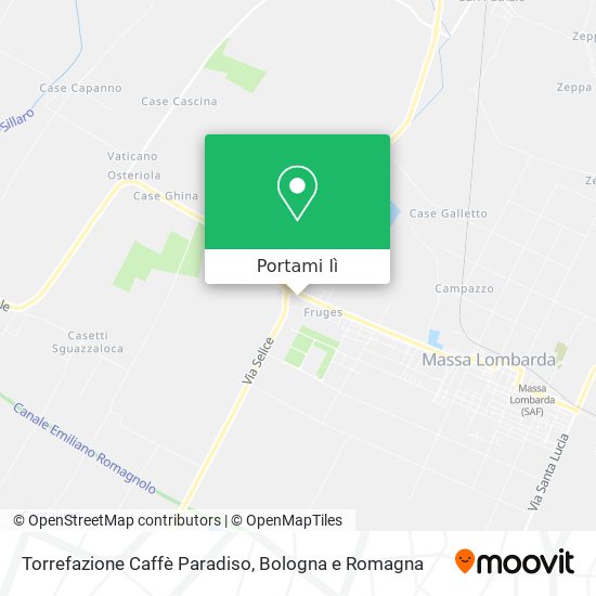 Mappa Torrefazione Caffè Paradiso