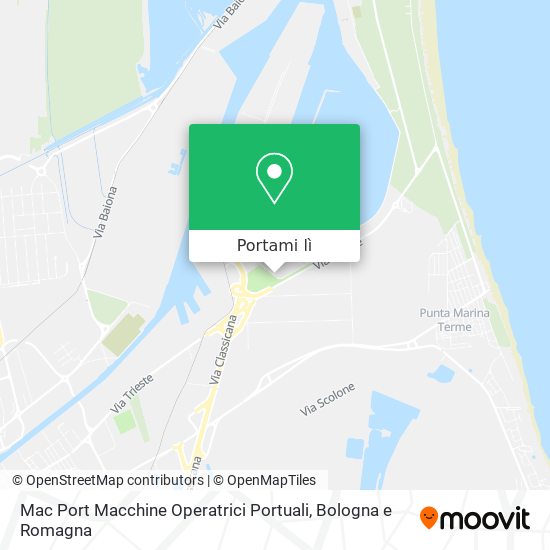 Mappa Mac Port Macchine Operatrici Portuali