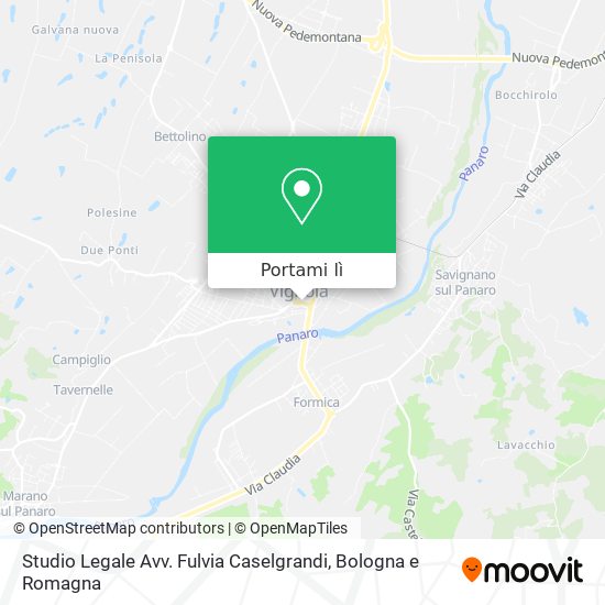 Mappa Studio Legale Avv. Fulvia Caselgrandi