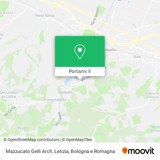 Mappa Mazzucato Gelli Arch. Letizia