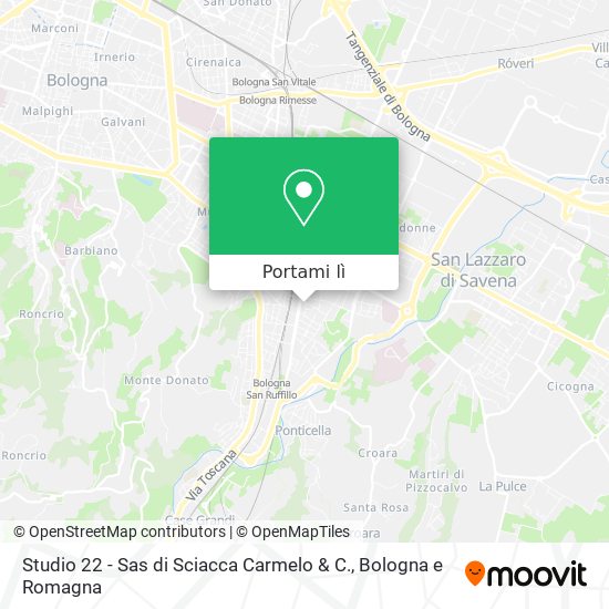 Mappa Studio 22 - Sas di Sciacca Carmelo & C.