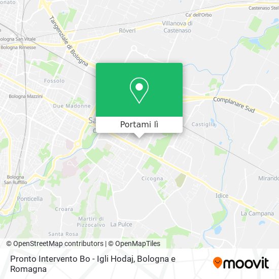 Mappa Pronto Intervento Bo - Igli Hodaj