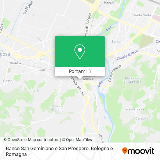 Mappa Banco San Geminiano e San Prospero