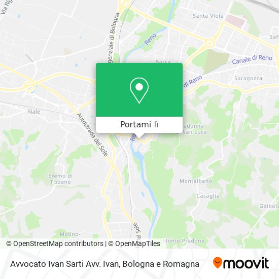 Mappa Avvocato Ivan Sarti Avv. Ivan
