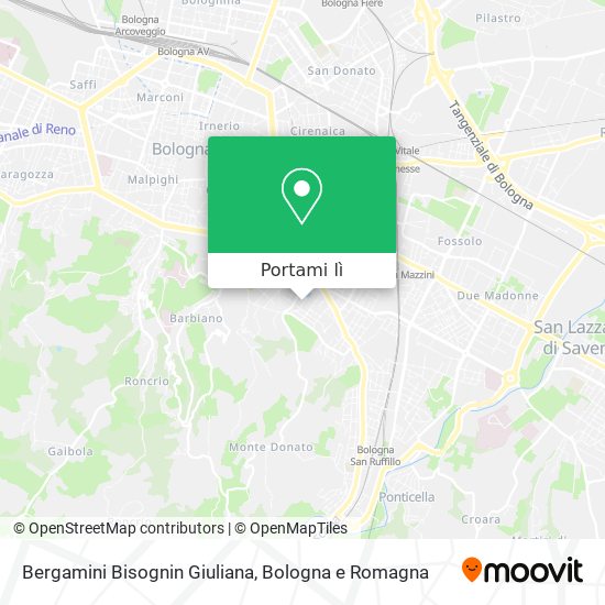 Mappa Bergamini Bisognin Giuliana