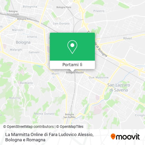 Mappa La Marmitta Online di Fara Ludovico Alessio