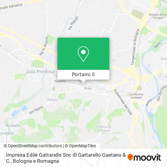 Mappa Impresa Edile Gattarello Snc di Gattarello Gaetano & C.