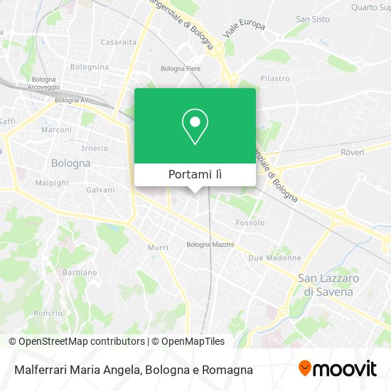 Mappa Malferrari Maria Angela