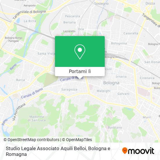 Mappa Studio Legale Associato Aquili Belloi