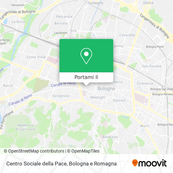 Mappa Centro Sociale della Pace
