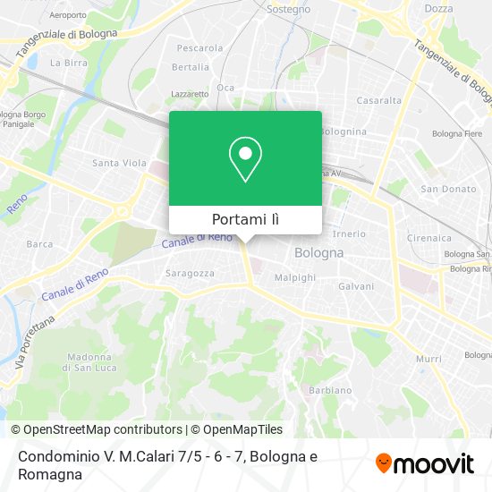Mappa Condominio V. M.Calari 7 / 5 - 6 - 7