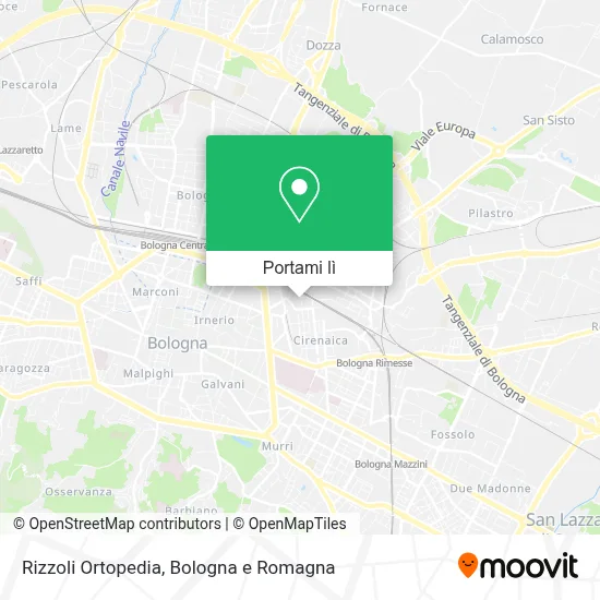 Mappa Rizzoli Ortopedia