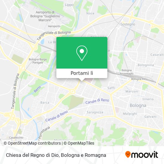 Mappa Chiesa del Regno di Dio