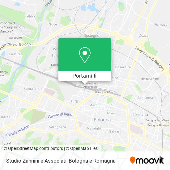 Mappa Studio Zannini e Associati