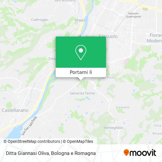 Mappa Ditta Giannasi Oliva