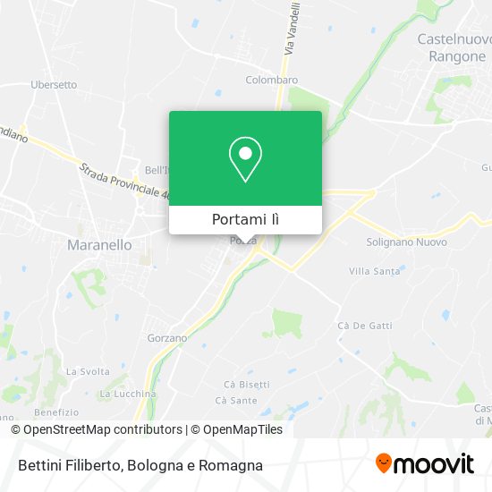 Mappa Bettini Filiberto