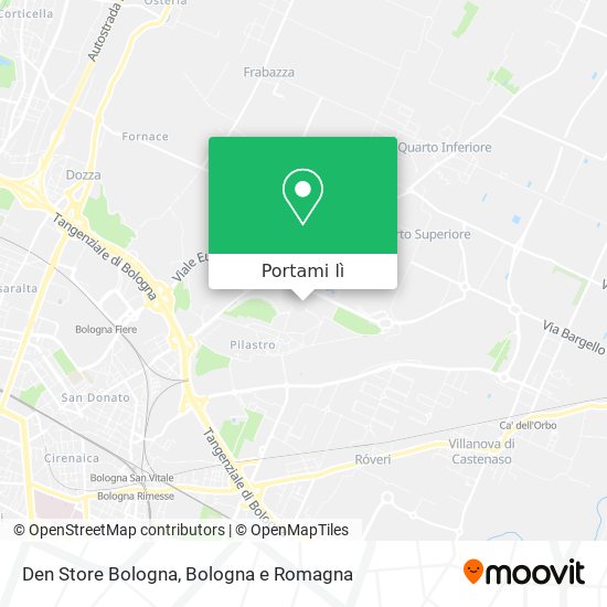 Mappa Den Store Bologna