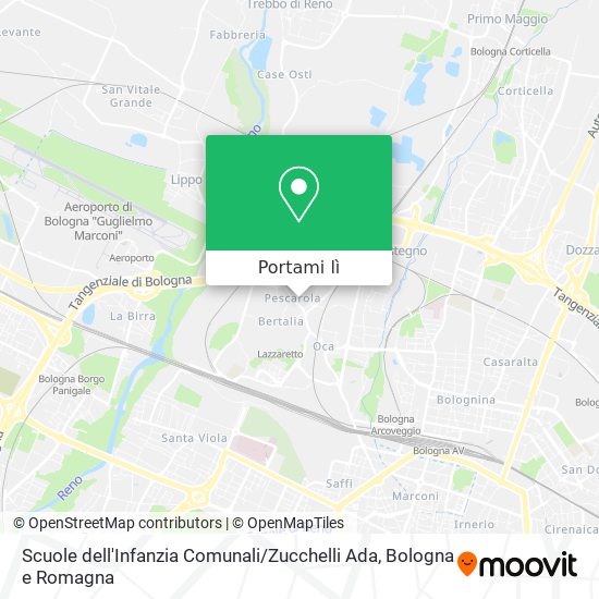 Mappa Scuole dell'Infanzia Comunali / Zucchelli Ada