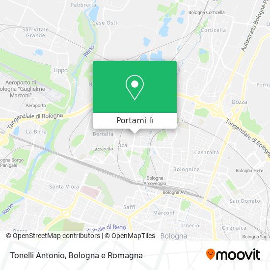 Mappa Tonelli Antonio
