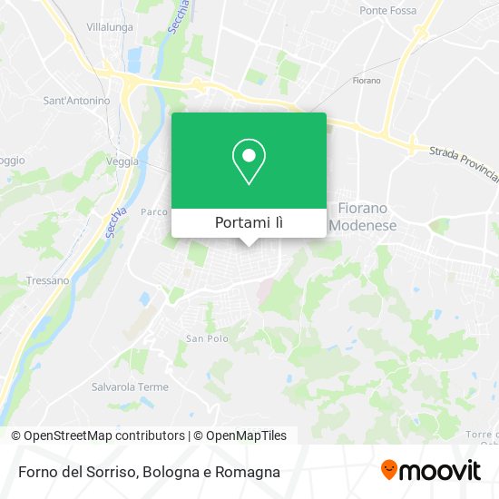 Mappa Forno del Sorriso