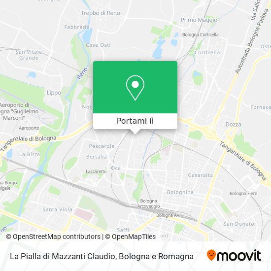 Mappa La Pialla di Mazzanti Claudio