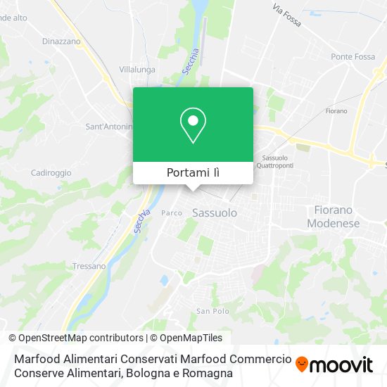 Mappa Marfood Alimentari Conservati Marfood Commercio Conserve Alimentari