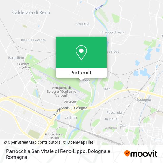Mappa Parrocchia San Vitale di Reno-Lippo