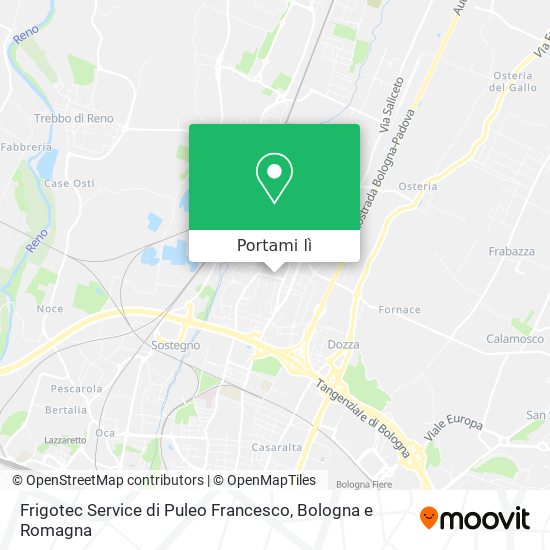 Mappa Frigotec Service di Puleo Francesco