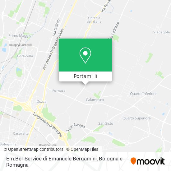 Mappa Em.Ber Service di Emanuele Bergamini