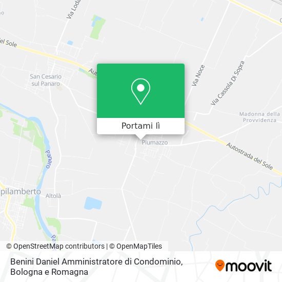 Mappa Benini Daniel Amministratore di Condominio