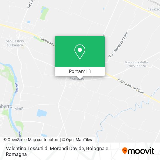 Mappa Valentina Tessuti di Morandi Davide