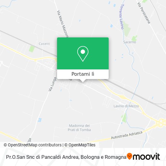 Mappa Pr.O.San Snc di Pancaldi Andrea