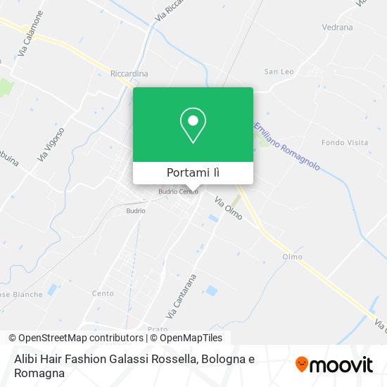 Mappa Alibi Hair Fashion Galassi Rossella