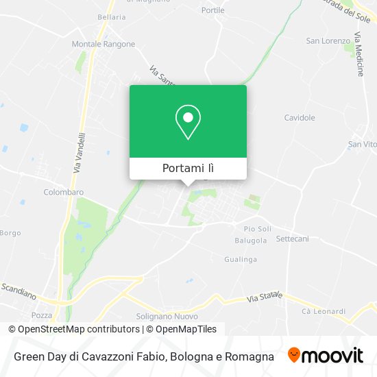 Mappa Green Day di Cavazzoni Fabio