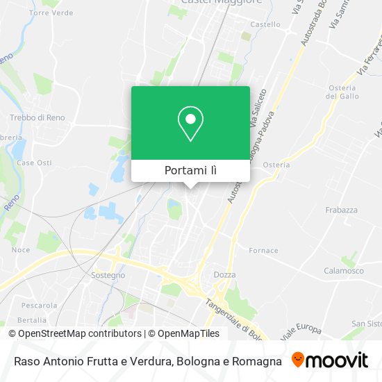 Mappa Raso Antonio Frutta e Verdura