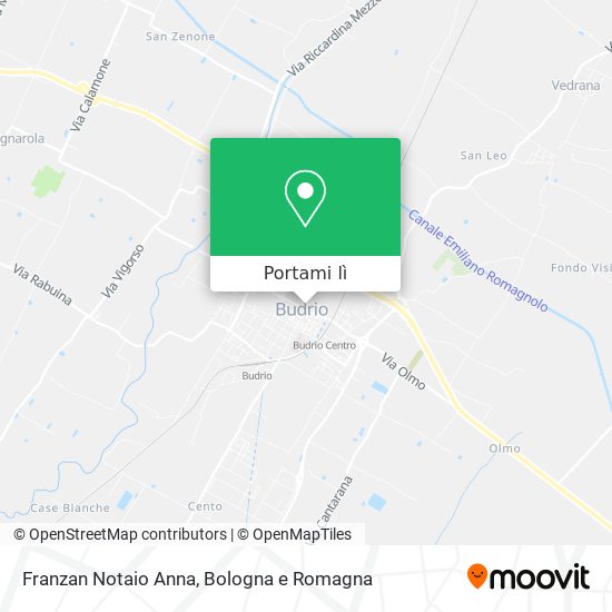 Mappa Franzan Notaio Anna