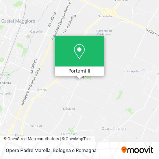 Mappa Opera Padre Marella