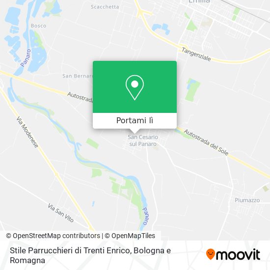 Mappa Stile Parrucchieri di Trenti Enrico