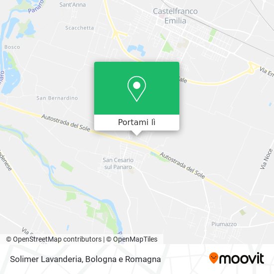 Mappa Solimer Lavanderia