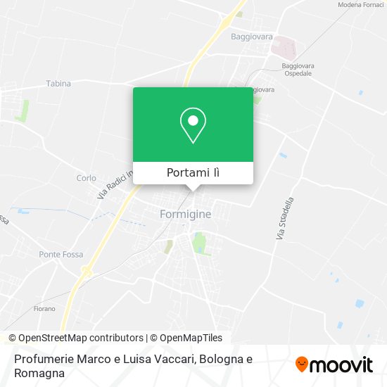 Mappa Profumerie Marco e Luisa Vaccari