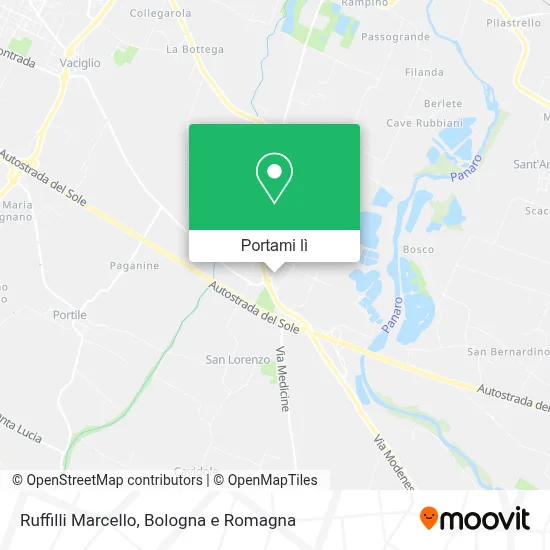 Mappa Ruffilli Marcello