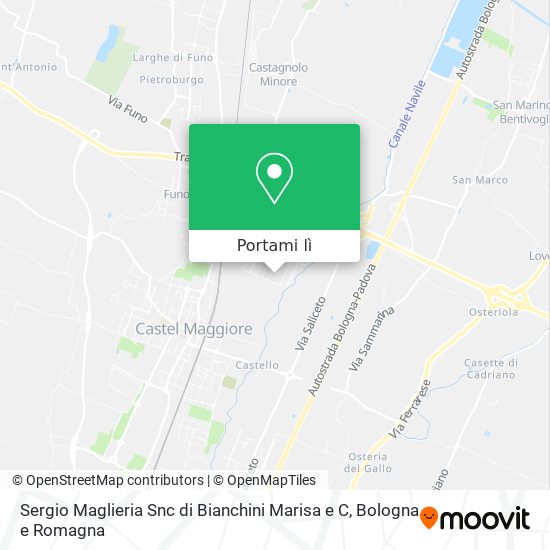Mappa Sergio Maglieria Snc di Bianchini Marisa e C