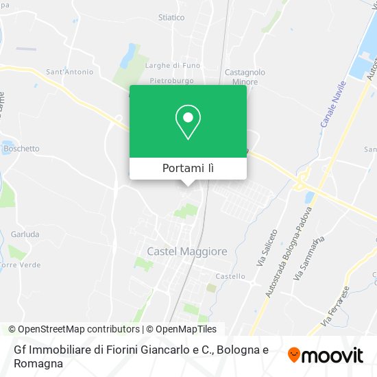 Mappa Gf Immobiliare di Fiorini Giancarlo e C.