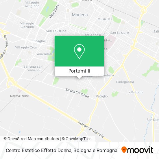 Mappa Centro Estetico Effetto Donna