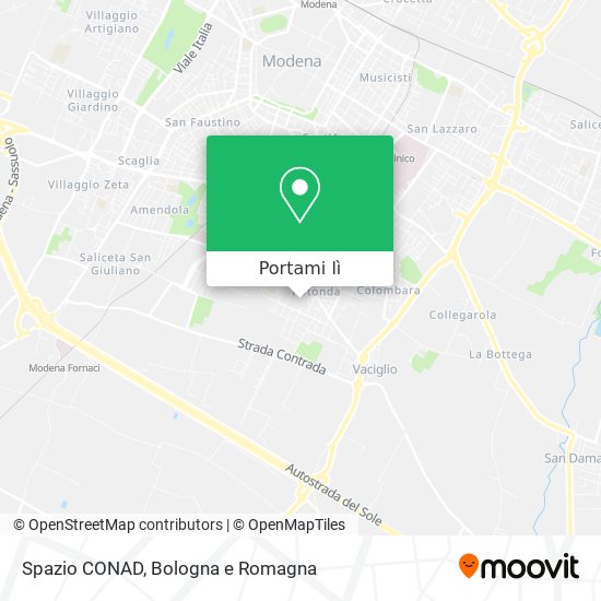 Mappa Spazio CONAD